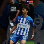 Liverpool Incar winger brighton kaoru mitoma #shorts  #beritabola #bolatadimalam #beritaharian