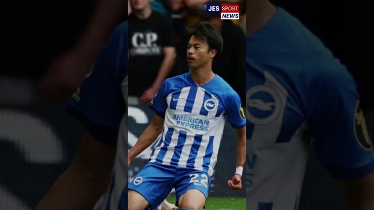 Liverpool Incar winger brighton kaoru mitoma #shorts  #beritabola #bolatadimalam #beritaharian