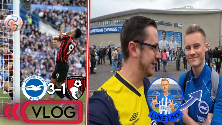 MITOMA SINKS CHERRIES……..AGAIN! | BRIGHTON 3-1 AFC BOURNEMOUTH | MATCH-VLOG