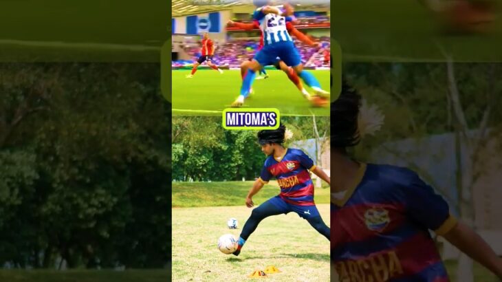 MITOMA’S INSANE Elastico Tutorial #shorts #football