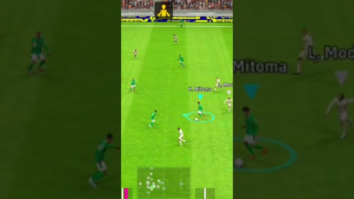 Mitoma solo dribble#efootball2023mobile #mitoma #shortsvideo