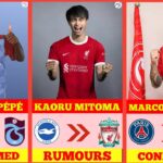 🚨Mitoma to Liverpool 💥 Sancho to leave united, Verratti to Al-Arabi SC✅ LATEST TRANSFER NEWS 2023