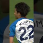 Mitoma’s Spectacular Game-Winning Strike: The Best Goal of the Month vs. Wolves!