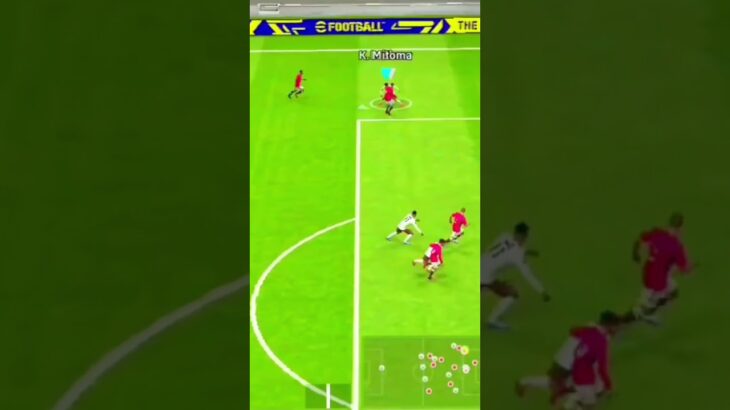 Mitomaskills mitoma dribble#efootball2023 #shortsvideo