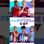 Premier League August Player of the Month nominees: Rodri, Maddison & Mitoma in