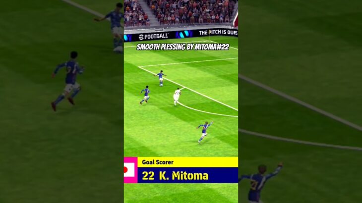 smooth plessing by mitoma ,pesmobile 2024 #mitoma #efootball2024mobile #efootball2023mobile