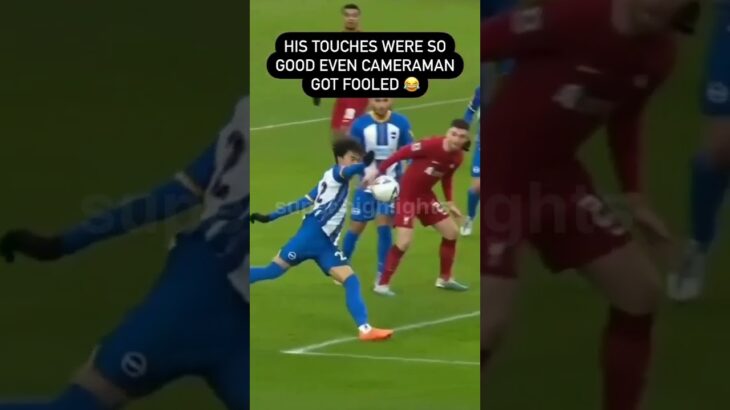 you won’t believe Mitoma did this to Liverpool defence #bestgoals #footballhighlights #football