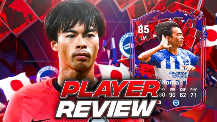 85 TRAILBLAZERS MITOMA PLAYER REVIEW! EAFC 24 ULTIMATE TEAM