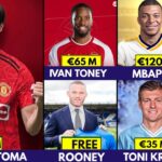 🚨 ALL CONFIRMED TRANSFER NEWS 2023 , MITOMA TO MANCHESTER UNITED, GNABRY TO UNITED,MBAPPE TO MADRID