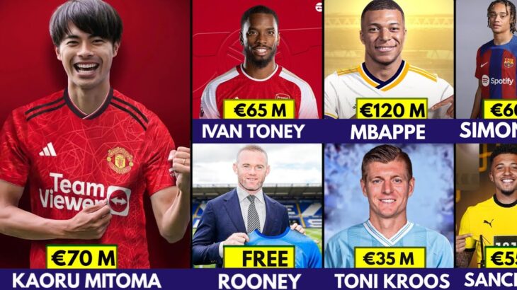 🚨 ALL CONFIRMED TRANSFER NEWS 2023 , MITOMA TO MANCHESTER UNITED, GNABRY TO UNITED,MBAPPE TO MADRID