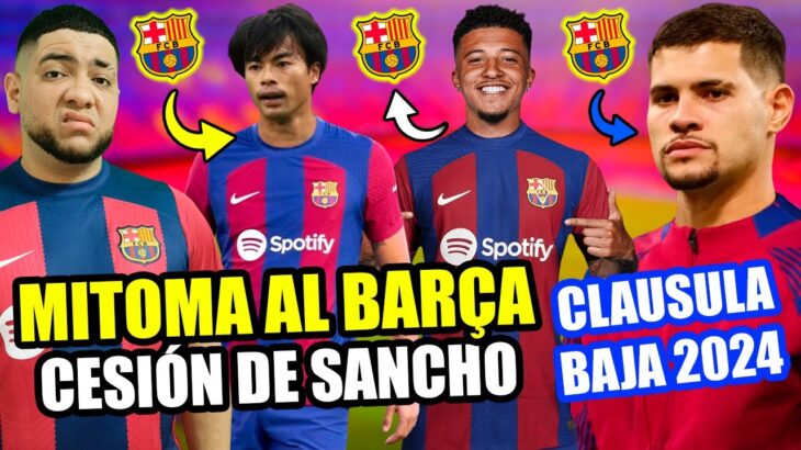 BRUNO GUIMARAES CLÁUSULA para el BARÇA – MITOMA GUSTA MUCHO al BARÇA – CESIÓN de SANCHO en ENERO