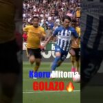 Brighton vs Wolves🐺Kaoru mitoma GOLAZO