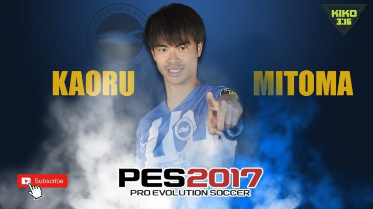 CREAR KAORU MITOMA en PES2017