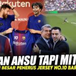 “Didukung Lionel Messi !!” Kejutan Mitoma warisi jersey no.10 di Barcelona