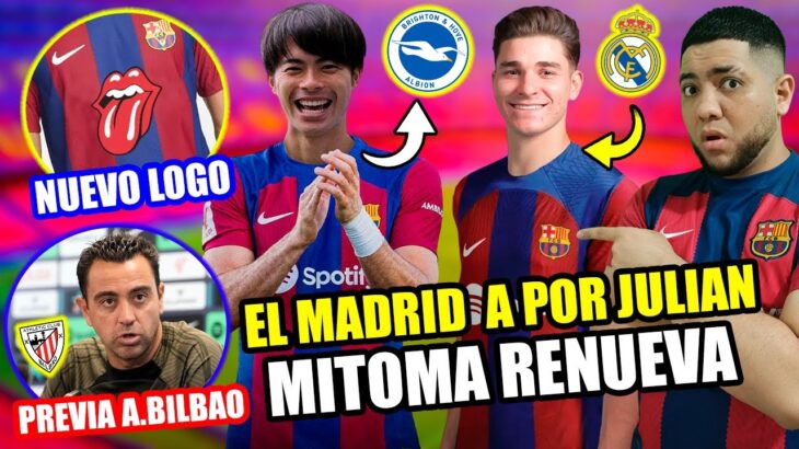 El MADRID QUIERE a JULIAN ALVAREZ – MITOMA RENUEVA con el BRIGHTON – CAMISETA de los ROLLING STONES