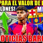 🚨El VALOR de LAMINE YAMAL SUBE a ¡50 MILLONES! – MITOMA INTERESA al BARÇA ¿BUENA OPCIÓN?