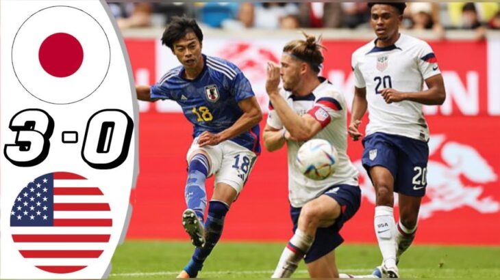 Japan vs USA 3-0 – All Goals and Highlights – 2023 HD Mitoma Shows