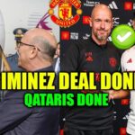 Jose Maria Gimenez Deal Done Finally 🔥Mitoma Transfer Soon✅Qataris Become Owner👌Ten Hag Next Club
