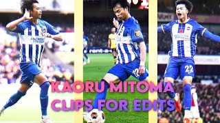 Kaoru Mitoma Clips For Editing|Underrated Baller