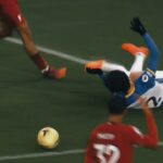 Kaoru Mitoma destroying Liverpool player’s