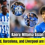 Kaoru Mitoma is the light of Asia, favored by Man United, Barcelona, and Liverpool