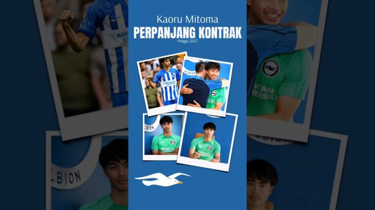 Kaoru Mitoma perpanjang kontrak bersama Brighton. #Shorts #Mitoma #Bola #Brighton #PerpanjangKontrak