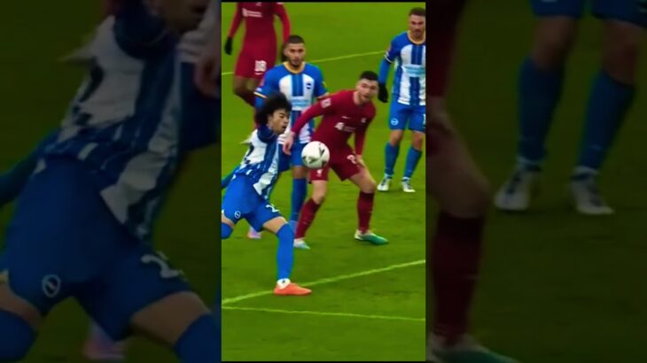 Kaoru mitoma vs liverpool #brighton #goals #liverpool #goals