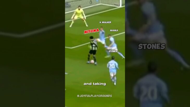 Mitoma Taking Kyle Walker, Stones & Akanji #shorts #brighton #manchestercity