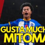 Mitoma, el extremo japonés del Brighton es uno de los jugadores que más seduce al staff azulgrana