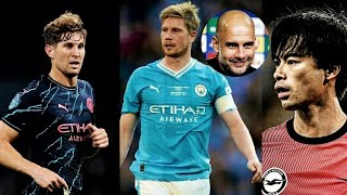 Mitoma to man city, Kevin De Bruyne is set to come back, John stones injury updated pep Revealed