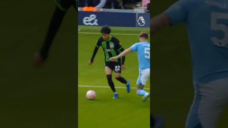 Mitoma’s dribbling 🪄 #mitoma #brightonandhovealbion #PremierLeague