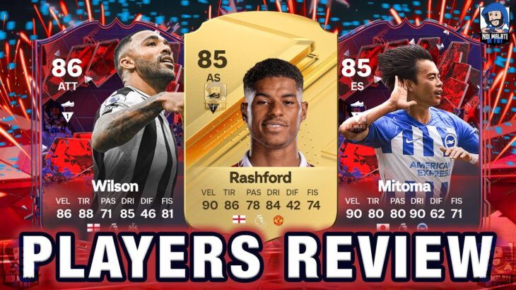 RASHFORD | MITOMA 85 & WILSON 86 |Trailblazers | #FC 24 Review (ITA)