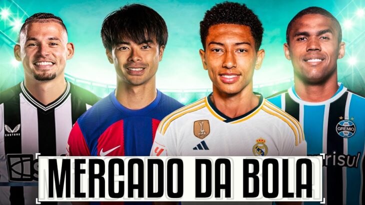 REAL quer IRMÃO DE BELLINGHAM, BARCELONA quer MITOMA, DOUGLAS quer voltar pro GRÊMIO, K. PHILLIPS e+