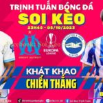 Soi Kèo Marseille vs Brighton 23h45 05/10 – Mitoma Tiếp Tục Bị Bắt Bài ?