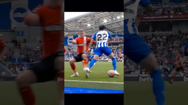 THƯƠNG HIỆU MITOMA | Luton Town vs Brighton Vòng 1 PL 2023 #footballxshort