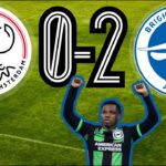 Ajax 0-2 Brighton #ajax #ajaxamsterdam #brighton #ligaeuropy #europaleague #ansufati #mitoma