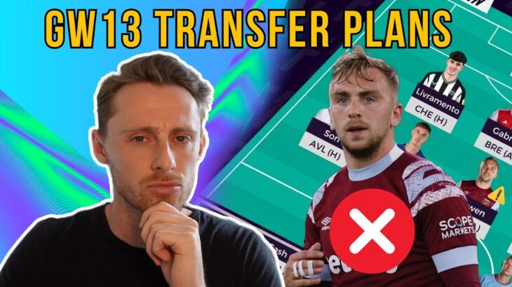 FPL GAMEWEEK 13 TRANSFER PLANS | BEST BOWEN & MITOMA REPLACEMENT | Fantasy Premier League 23/24