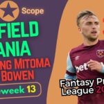 GW13: Bowen and Mitoma Replacements | The FPL Scope Podcast | Fantasy Premier League Tips 2023/24