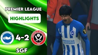 MITOMA GRABS 2 FOR BRIGHTON | Brighton 4-2 Sheffield United