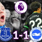 Mitoma Saves Brighton From LOSING!! | 1-1 | Everton VS  Brighton | Match Day Vlog