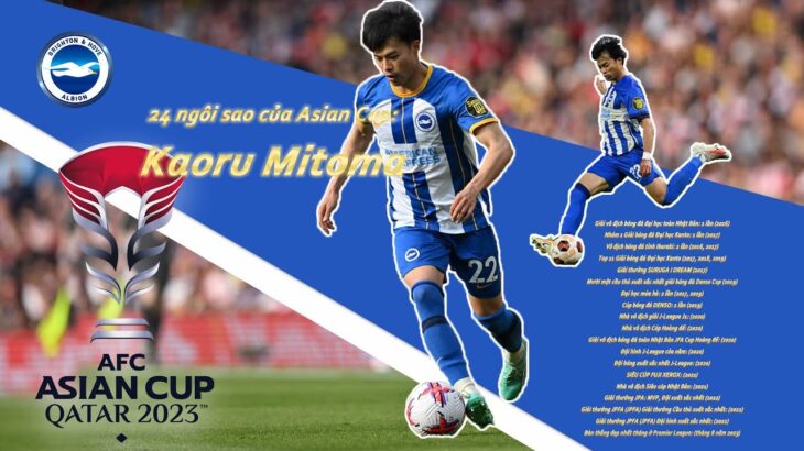 24 ngôi sao của Asian Cup:Kaoru Mitoma #bonda #mitoma #brighton #premierleague #football #afccup