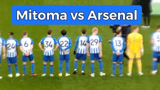 Mitoma vs Arsenal 三笘薫 アーセナル vs ブライトン