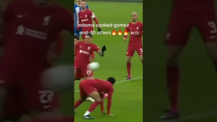 Never forget when mitoma did this to Gomez #football #mitoma  #gomez #brighton #Liverpool #football