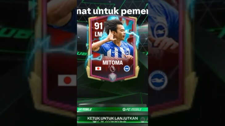 padahal cuma iseng main mode tantangan malah dapet mitoma