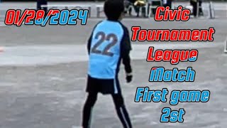 2024 Jan. 22 Kanata Mitoma #02 Civic Tournament First round league