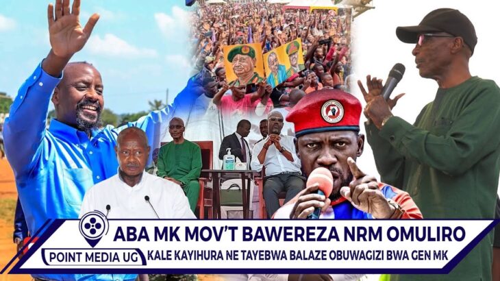 ABA MK MOV’T BALUMBYE BANNA NRM ABAVUMA GEN MUHOOZI! GEN KAYIHURA AGAMBYE NRM YAFFA DDA.