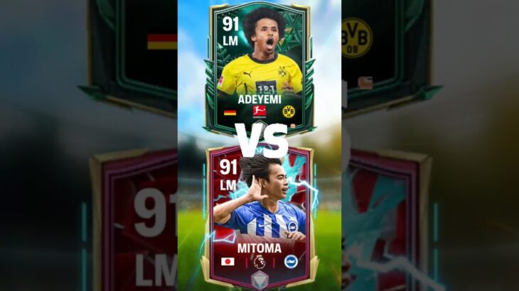 Adeyemi vs Mitoma | Which LM Tops the Chart ? 🤔. #fcmobile #fifa #fifamobile