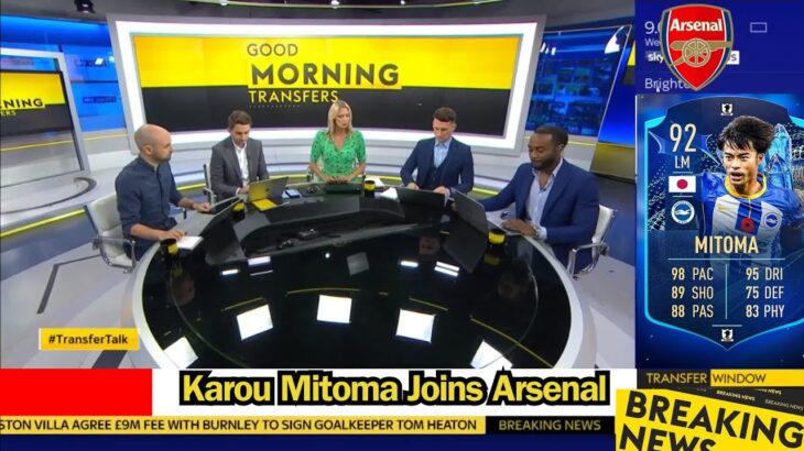 BREAKING NEWS! Karou Mitoma JOINS Arsenal On A 5 Year Contract