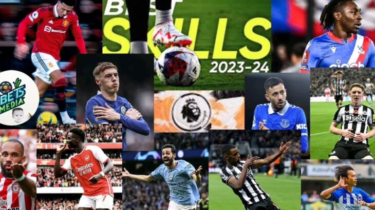 Best 2023/24 best English premierLeague skills #mitoma#Palmer#eze#mudryk #silva#isak January 24,2024