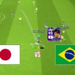 FULL GAMEPLAY•JAPAN VS BRAZIL | PVP NATIONAL TEAMS | EFOOTBALL 2024•ft.Mitoma